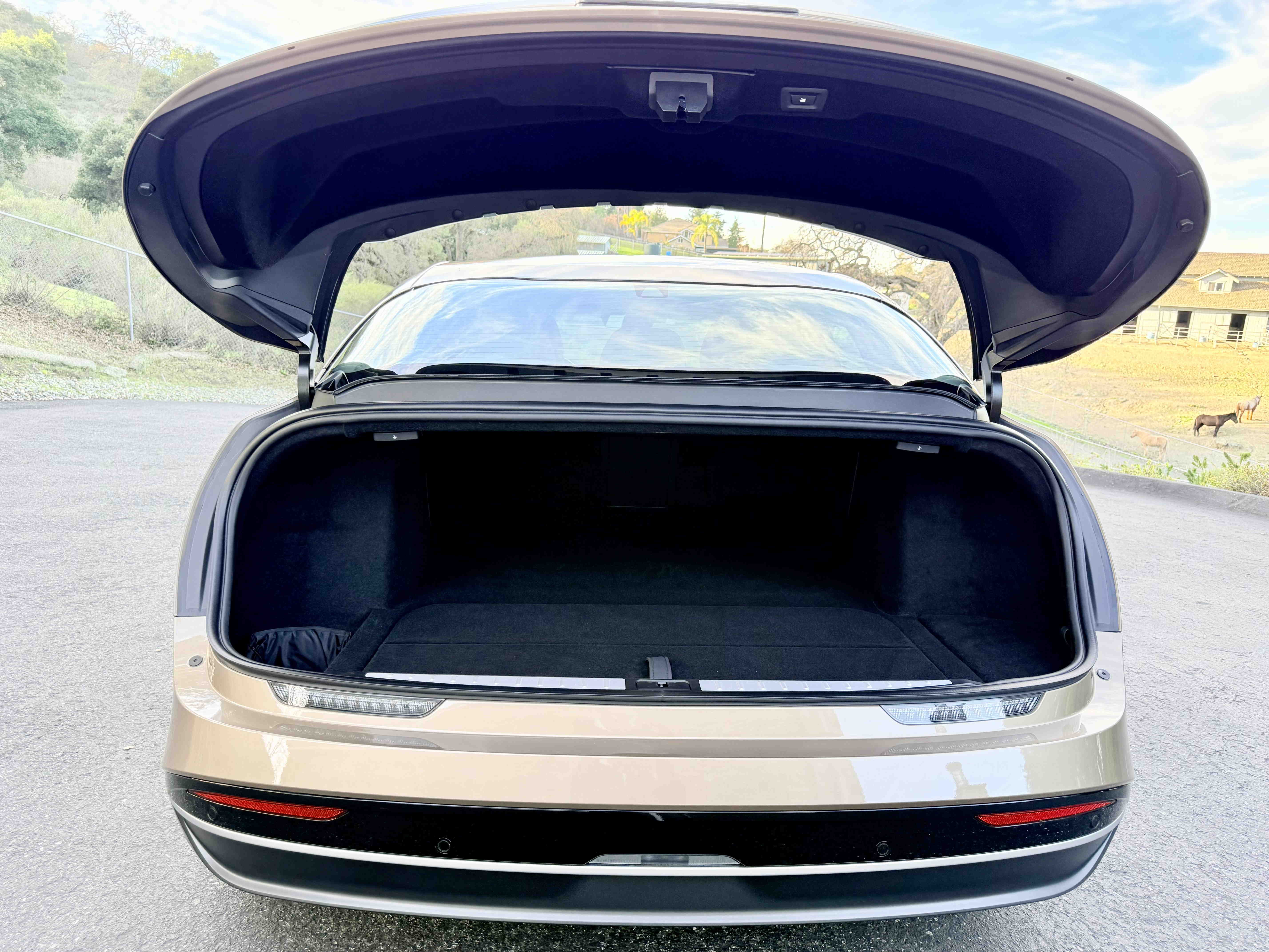 Trunk open